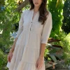 Amalia Dress|Blanco By Nature New
