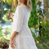 Amalia Dress|Blanco By Nature New