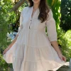 Amalia Dress|Blanco By Nature New