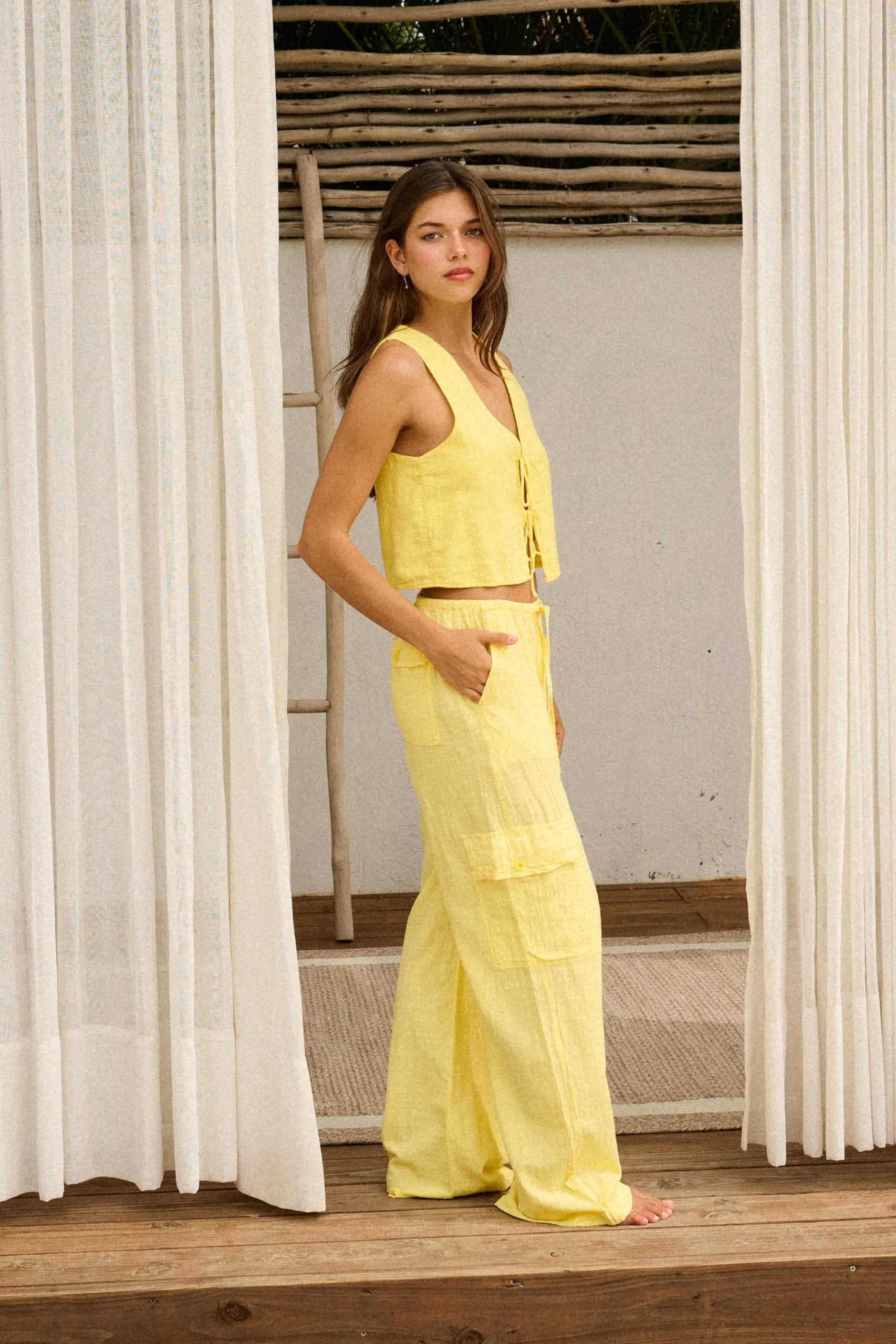 Amara Vest|Blanco By Nature Best