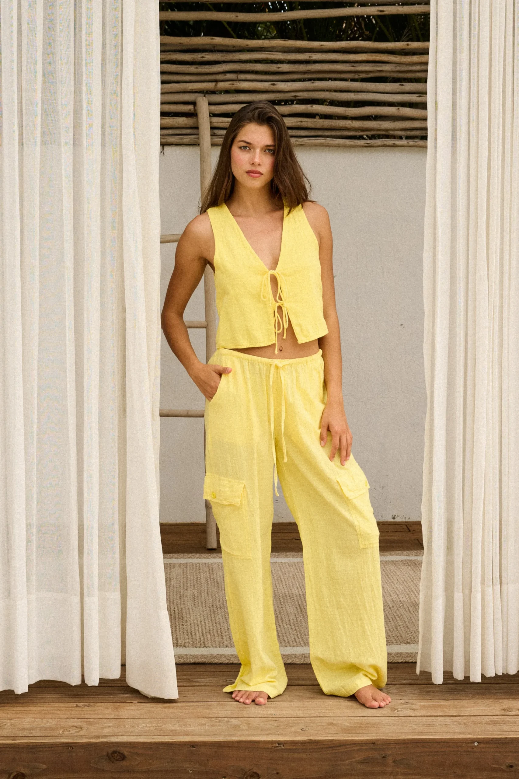 Amara Vest|Blanco By Nature Best