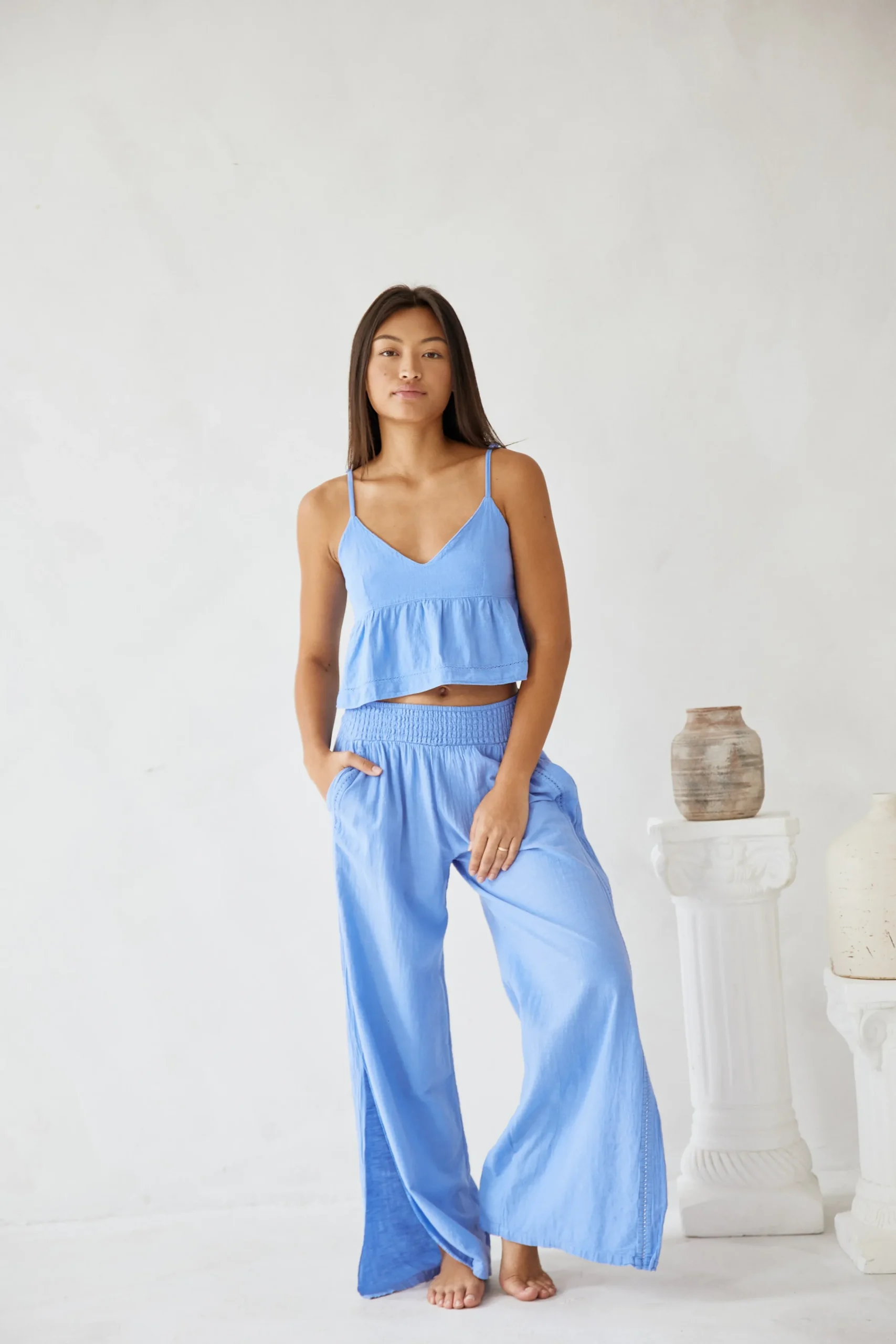 Aria Pant|Blanco By Nature New