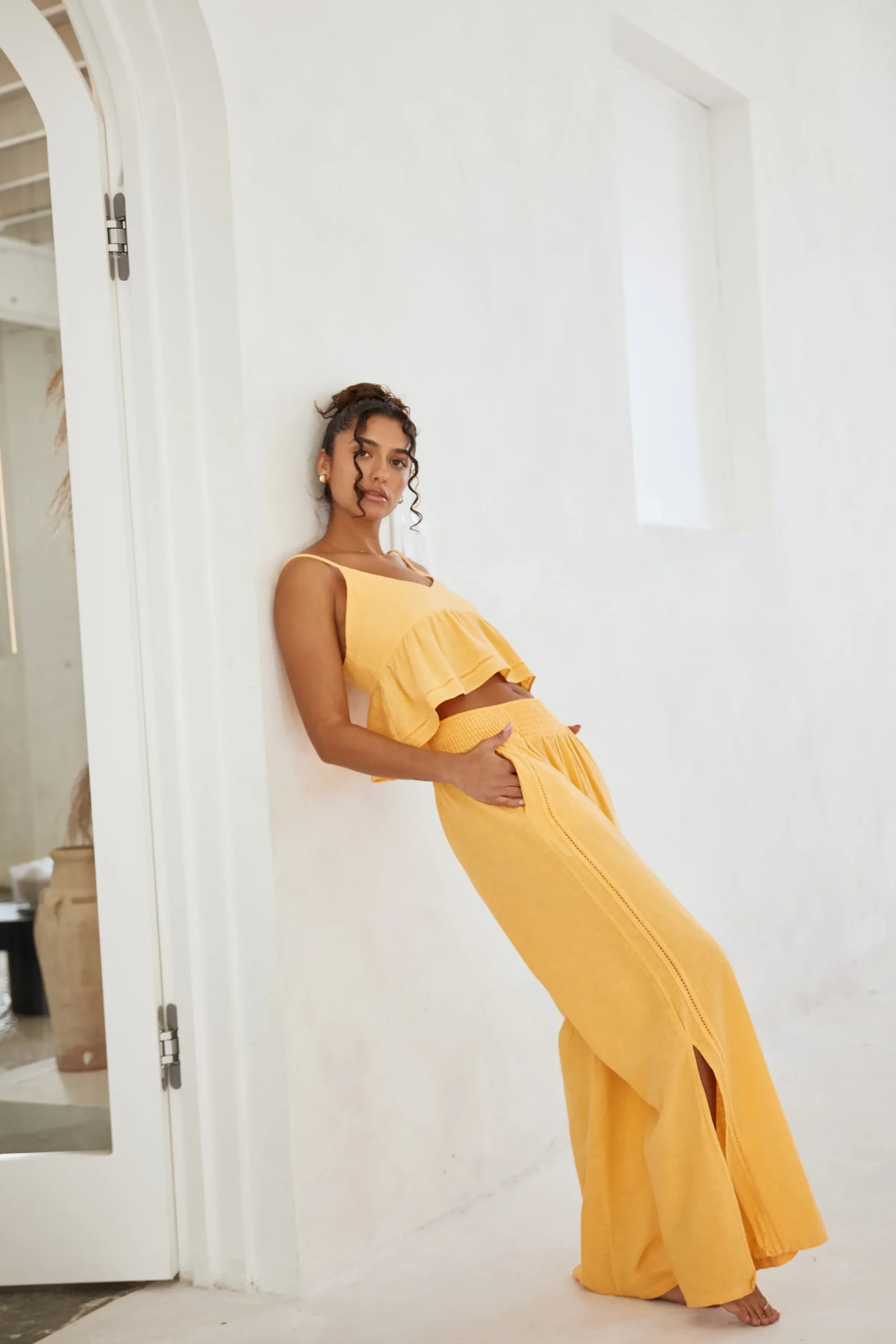 Aria Pant|Blanco By Nature New