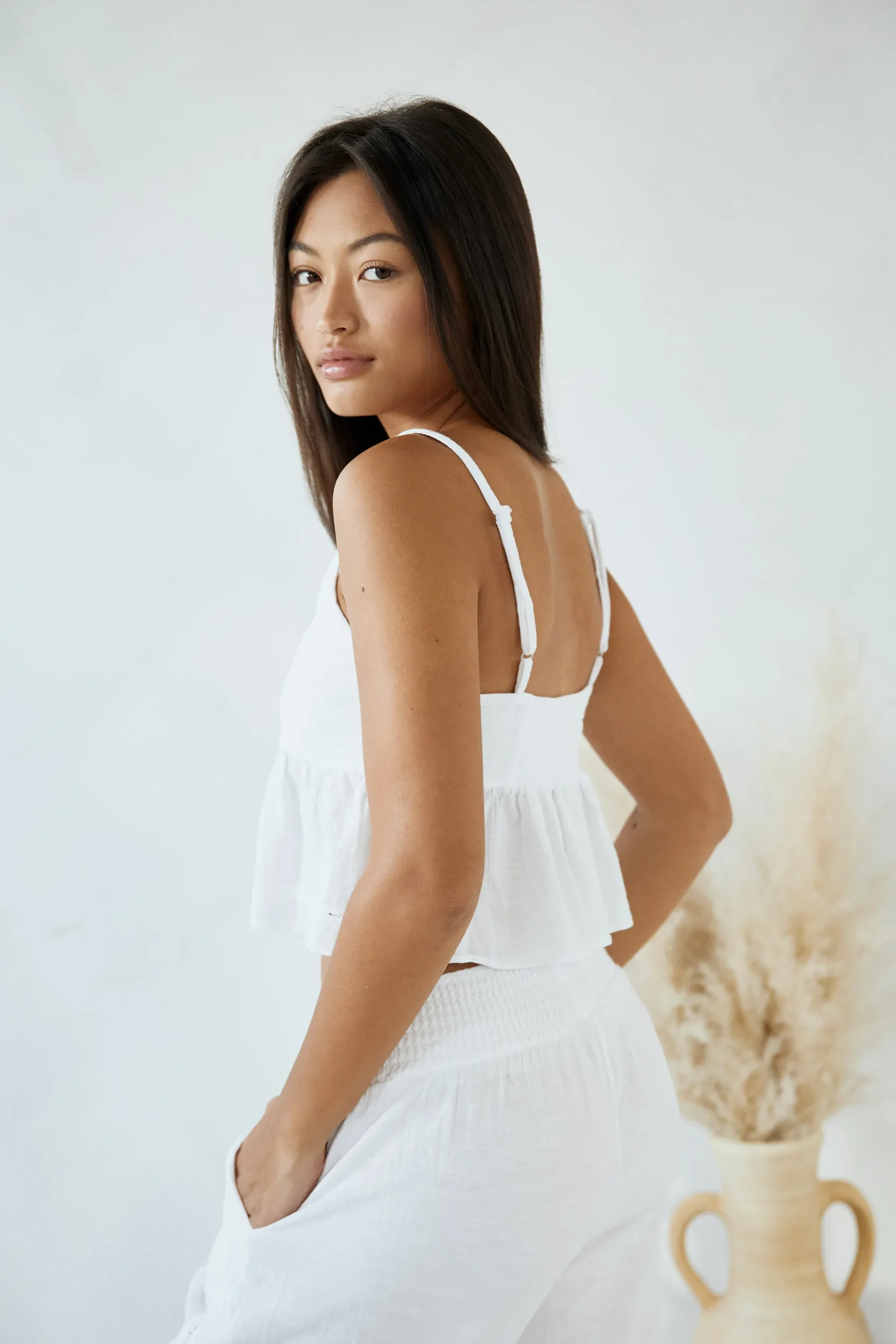 Aria Pant|Blanco By Nature New