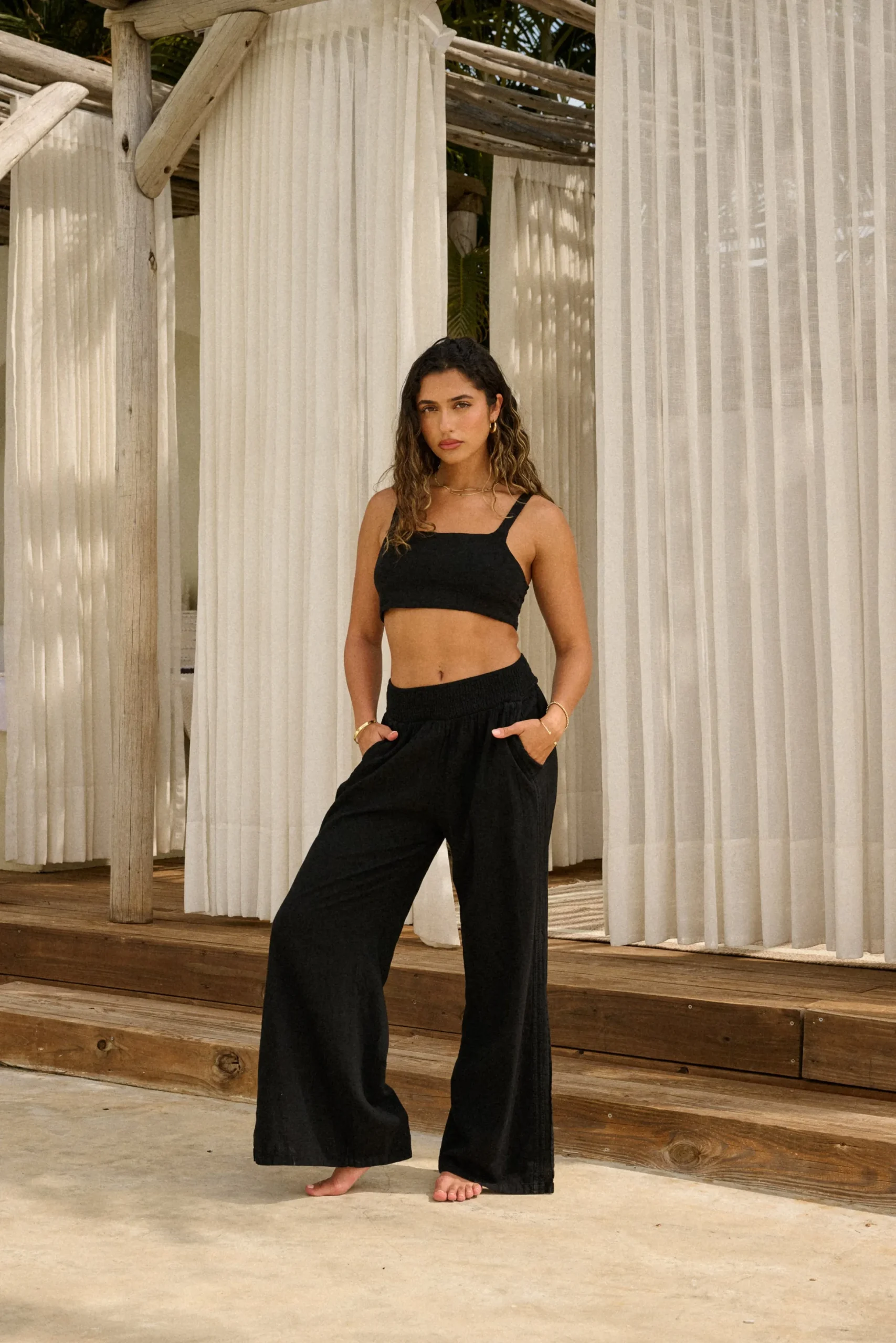 Aria Pant|Blanco By Nature New