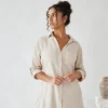 Cabana Shirt Dress|Blanco By Nature Clearance