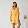 Cabana Shirt Dress|Blanco By Nature Clearance
