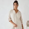 Cabana Shirt Dress|Blanco By Nature Clearance