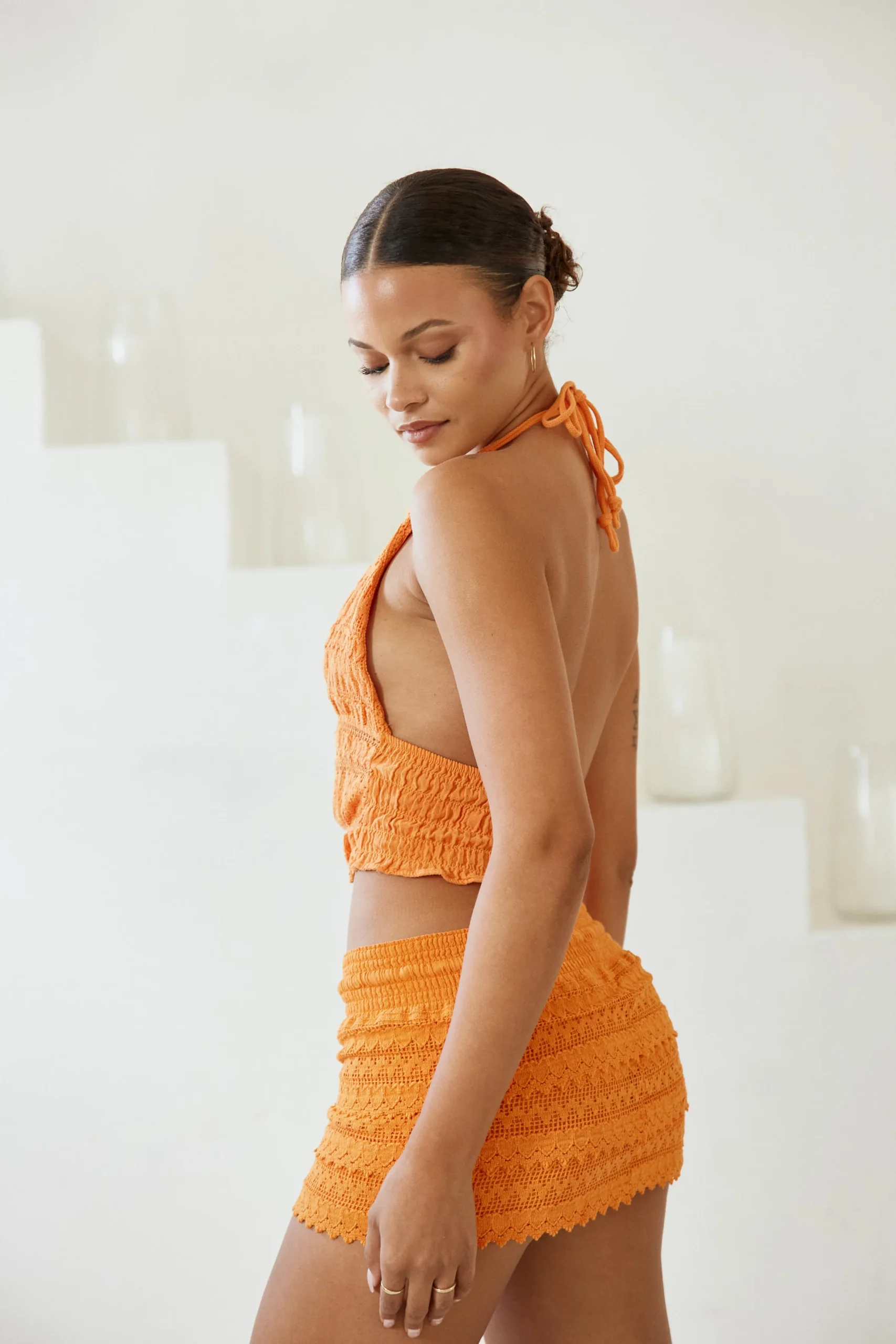 Cosmo Crop Top|Blanco By Nature Hot