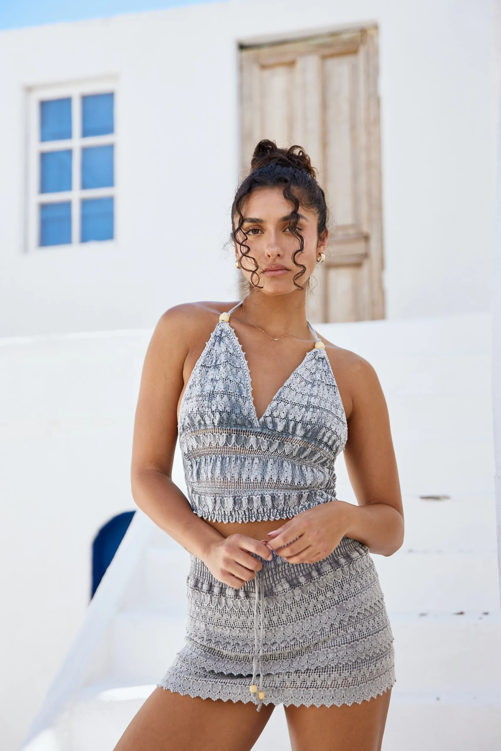 Cosmo Crop Top|Blanco By Nature Hot