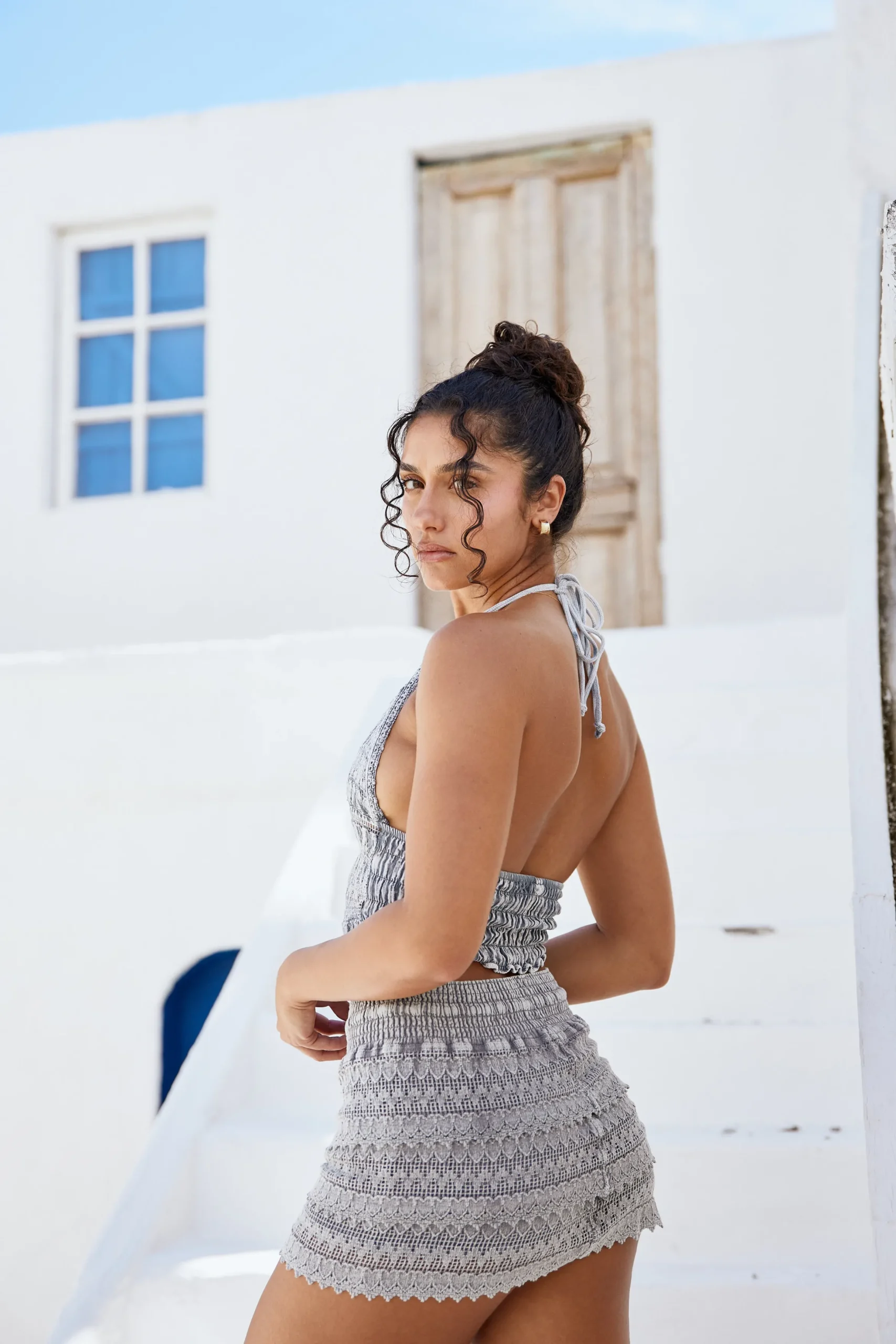 Cosmo Crop Top|Blanco By Nature Hot