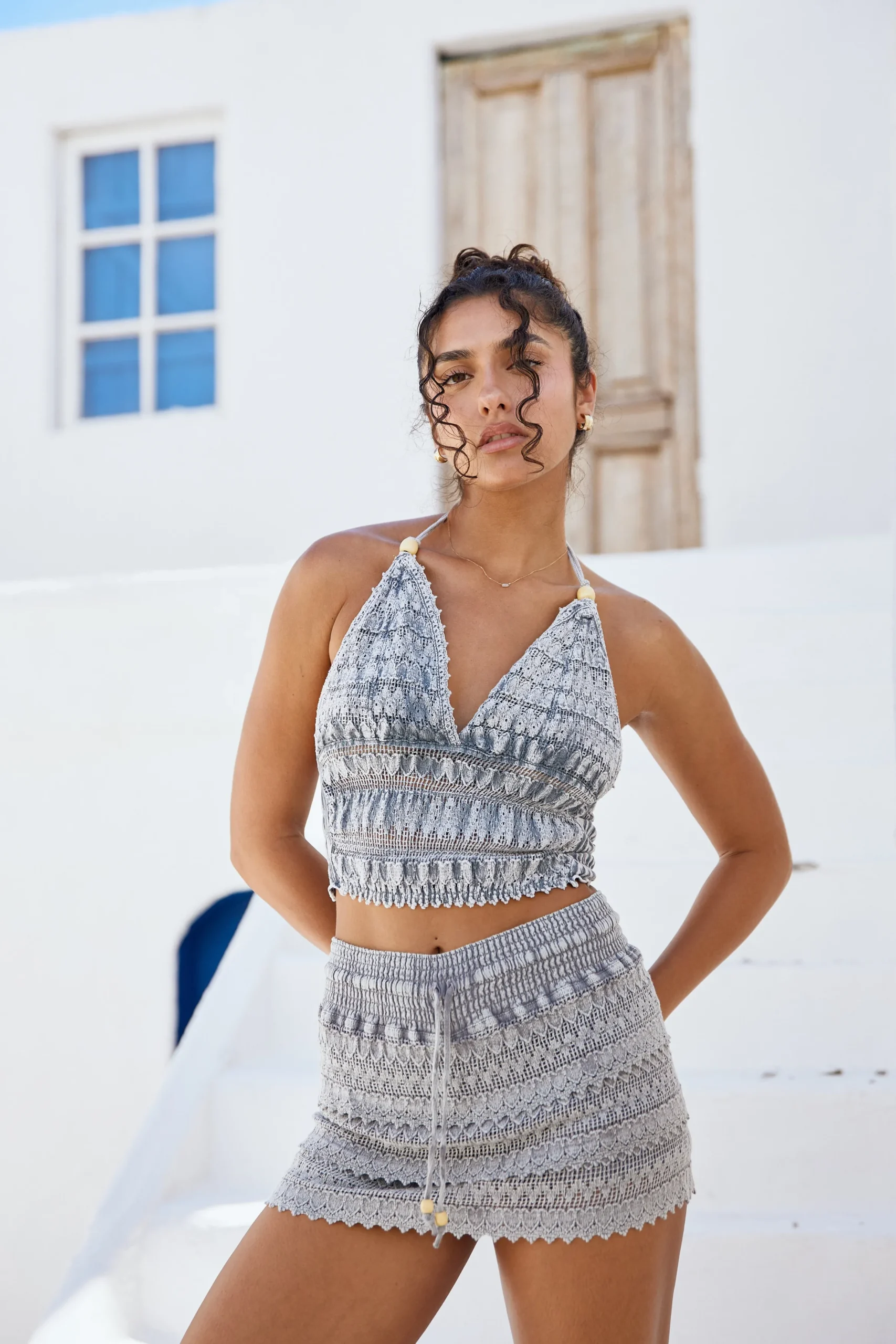 Cosmo Crop Top|Blanco By Nature Hot