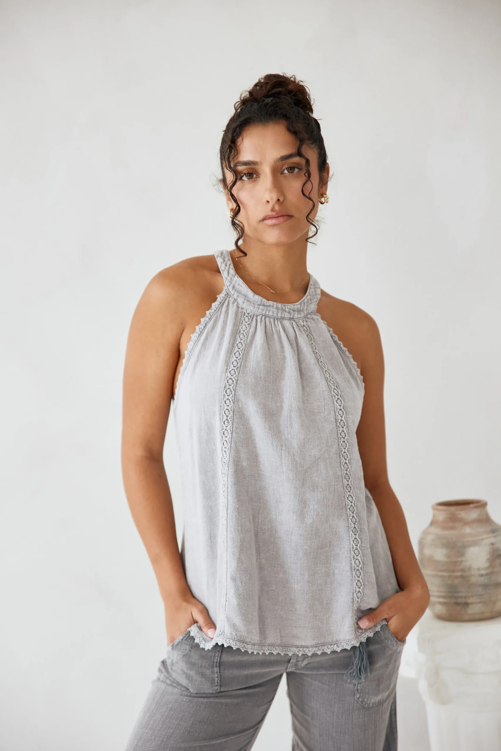 Dasha Pant|Blanco By Nature New