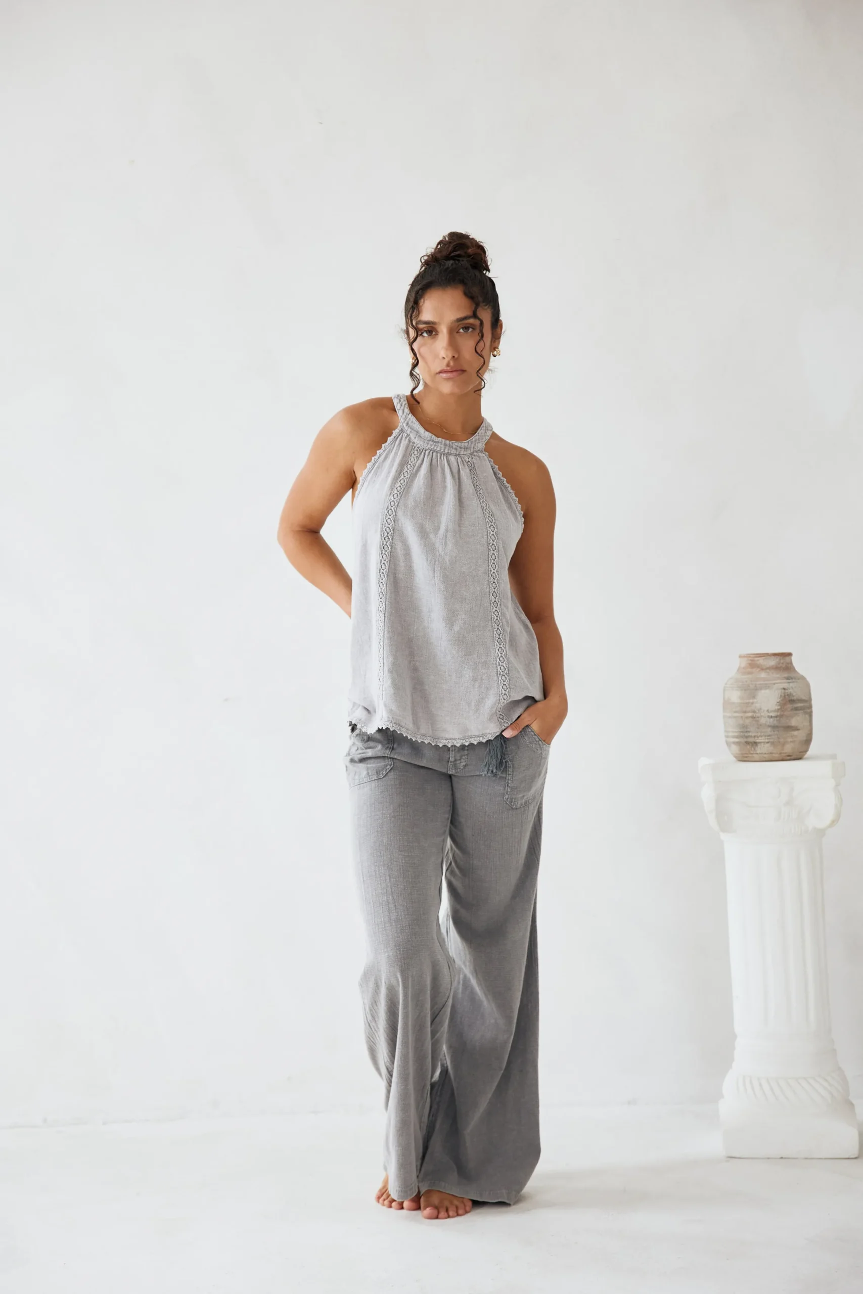 Dasha Pant|Blanco By Nature New