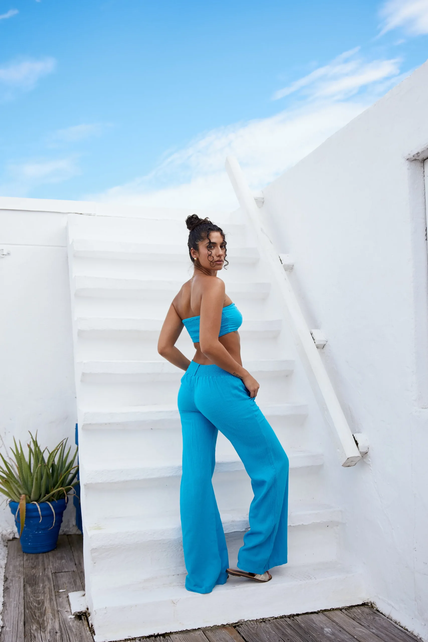 Dasha Pant|Blanco By Nature New