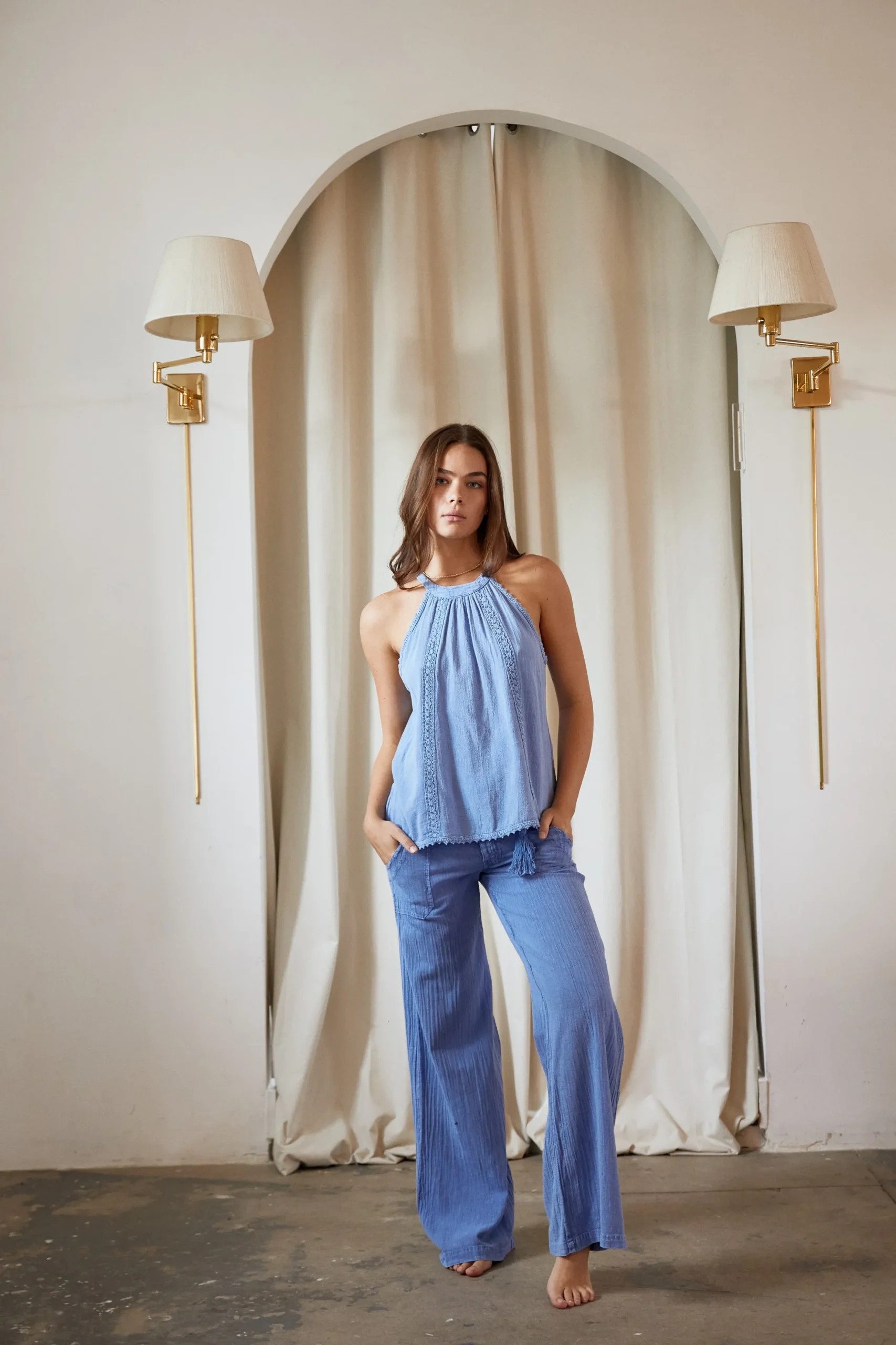 Dasha Pant|Blanco By Nature New