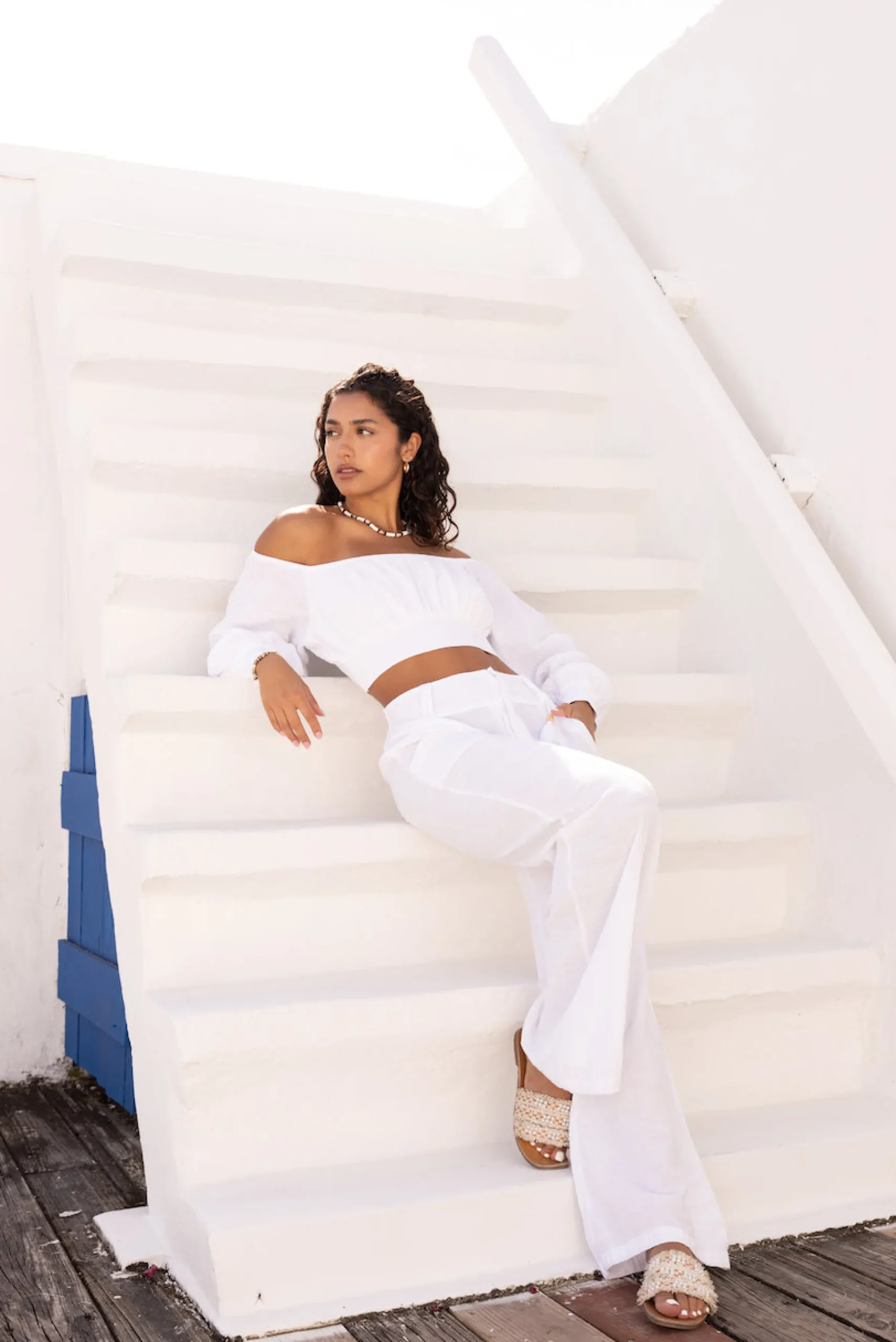 Dasha Pant|Blanco By Nature New