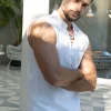 Daytona Sleeveless Shirt|Blanco By Nature Fashion