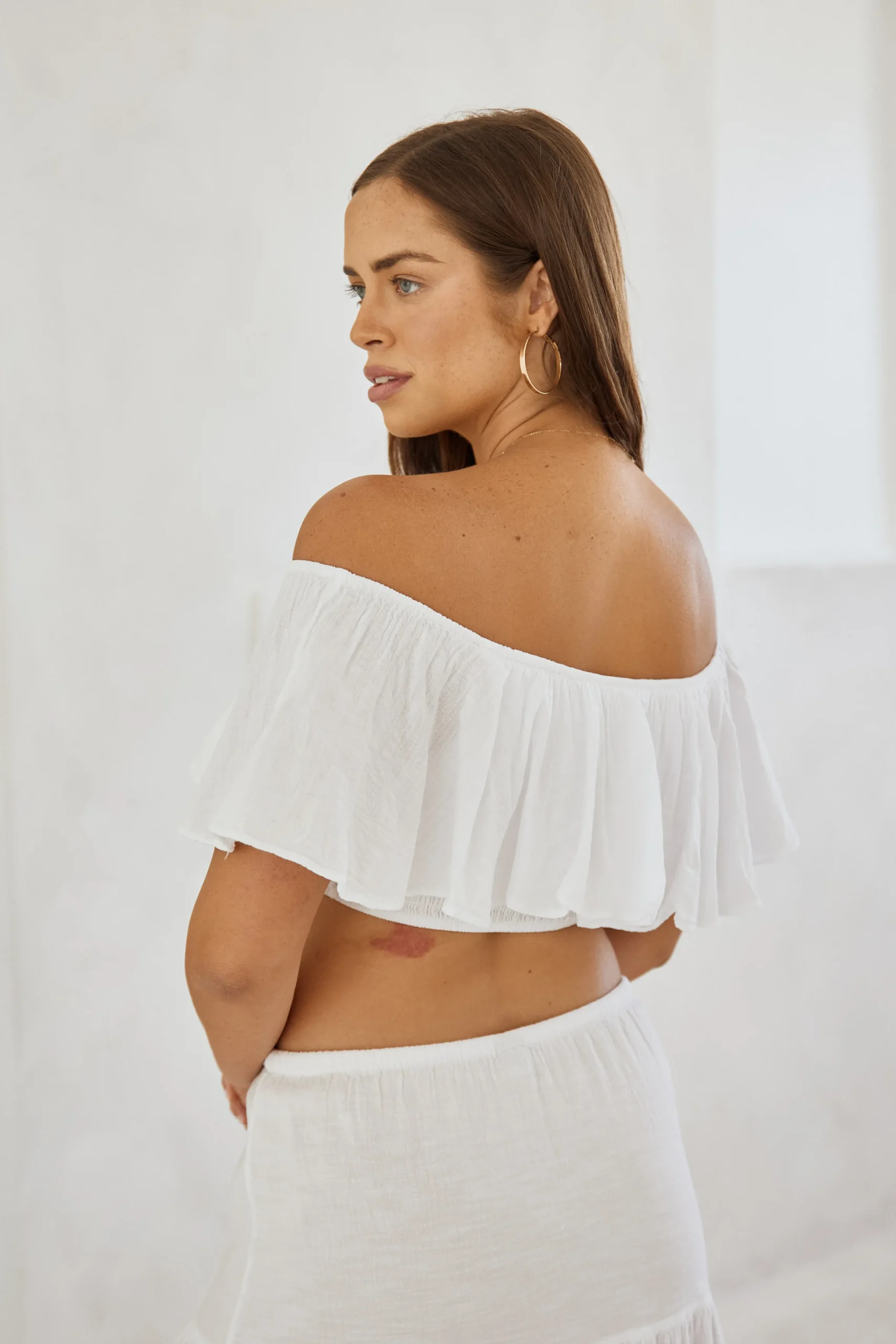 Gaia Skirt|Blanco By Nature Discount