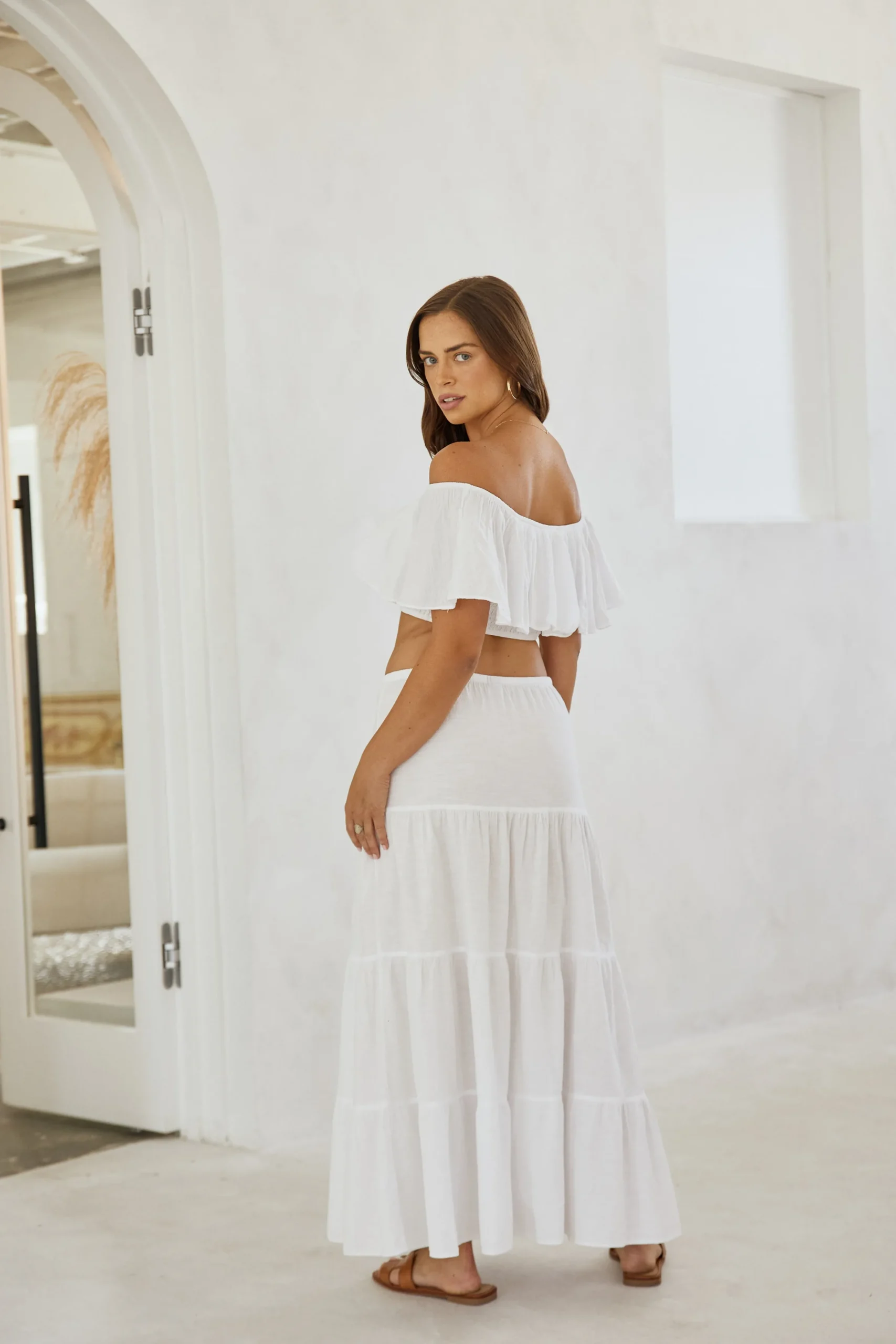 Gaia Skirt|Blanco By Nature Discount