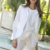 Isa Blazer|Blanco By Nature Sale