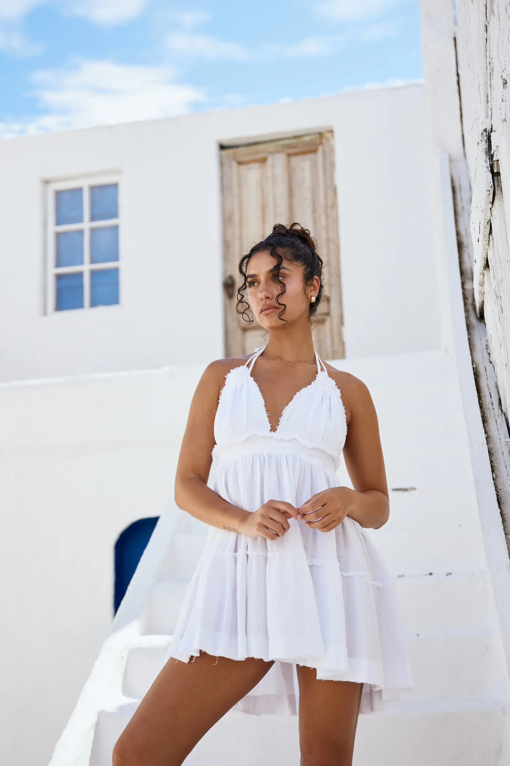 Lucia Dress|Blanco By Nature Outlet