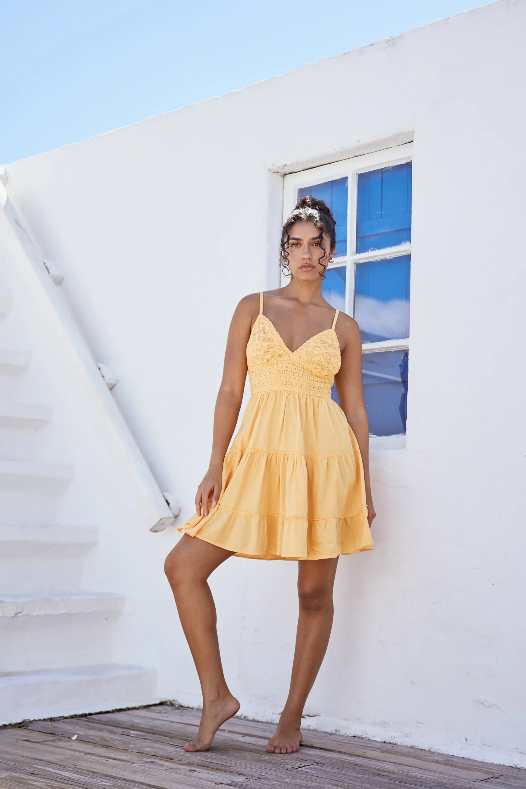 Mia Dress|Blanco By Nature Sale