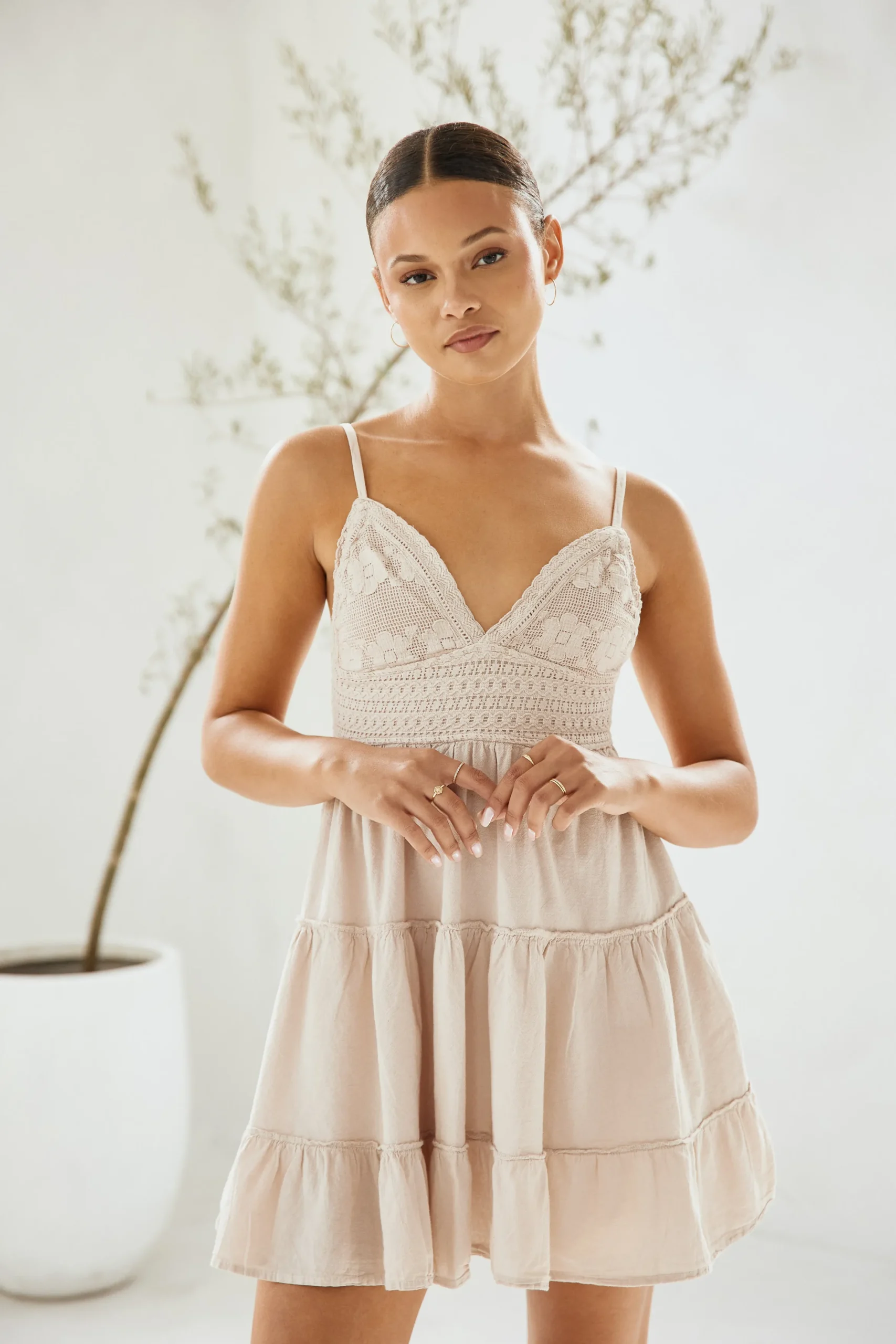 Mia Dress|Blanco By Nature Sale