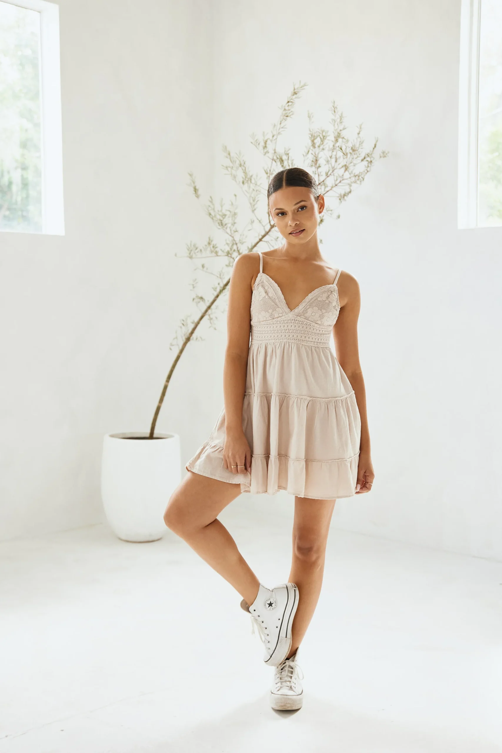 Mia Dress|Blanco By Nature Sale