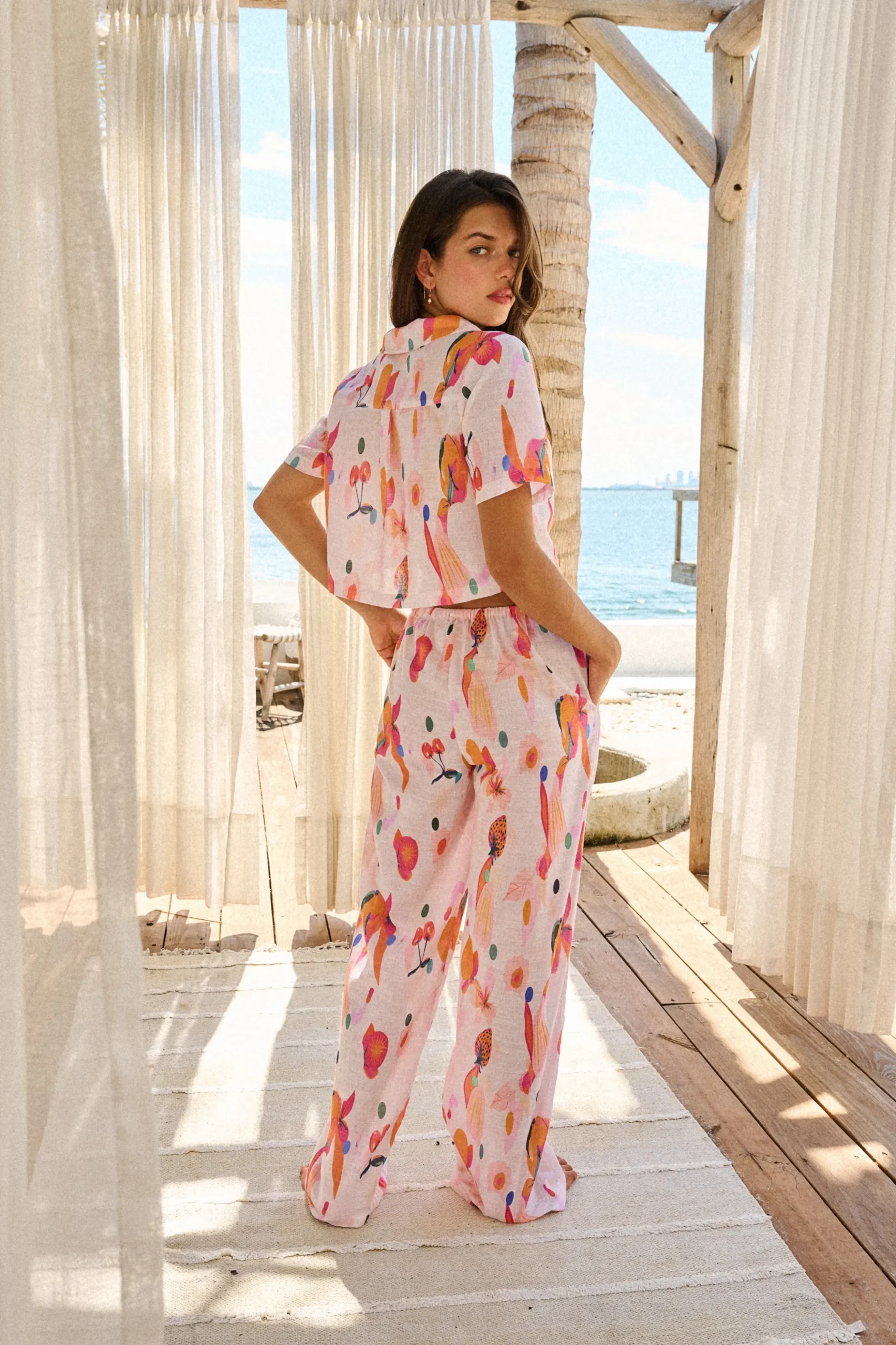 Rexa Crop Blazer|Blanco By Nature Discount