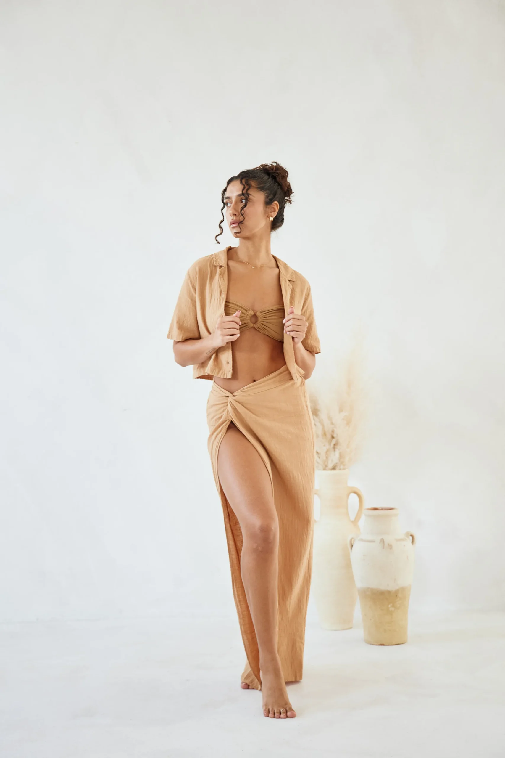 Rexa Crop Blazer|Blanco By Nature Discount