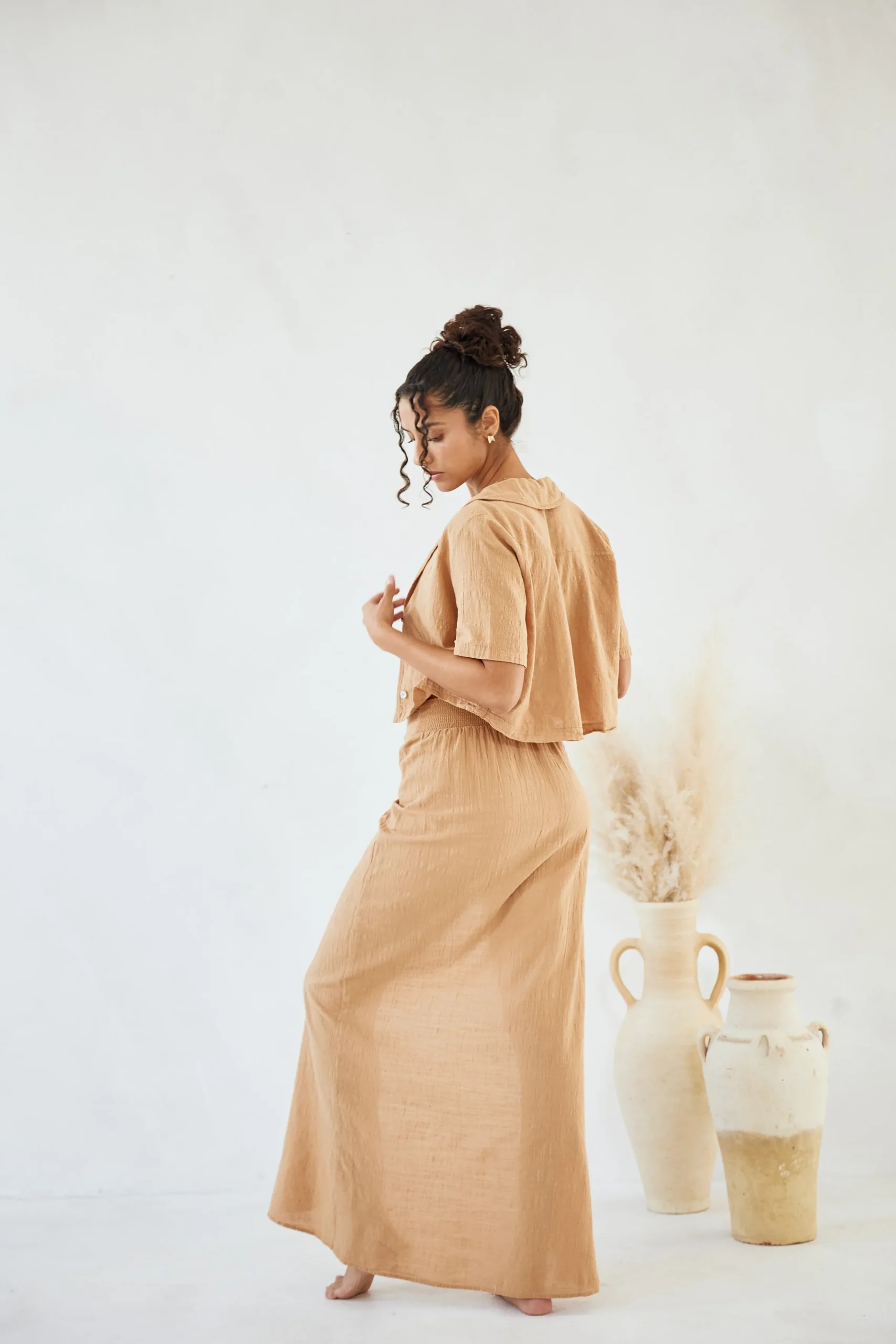 Rexa Crop Blazer|Blanco By Nature Discount