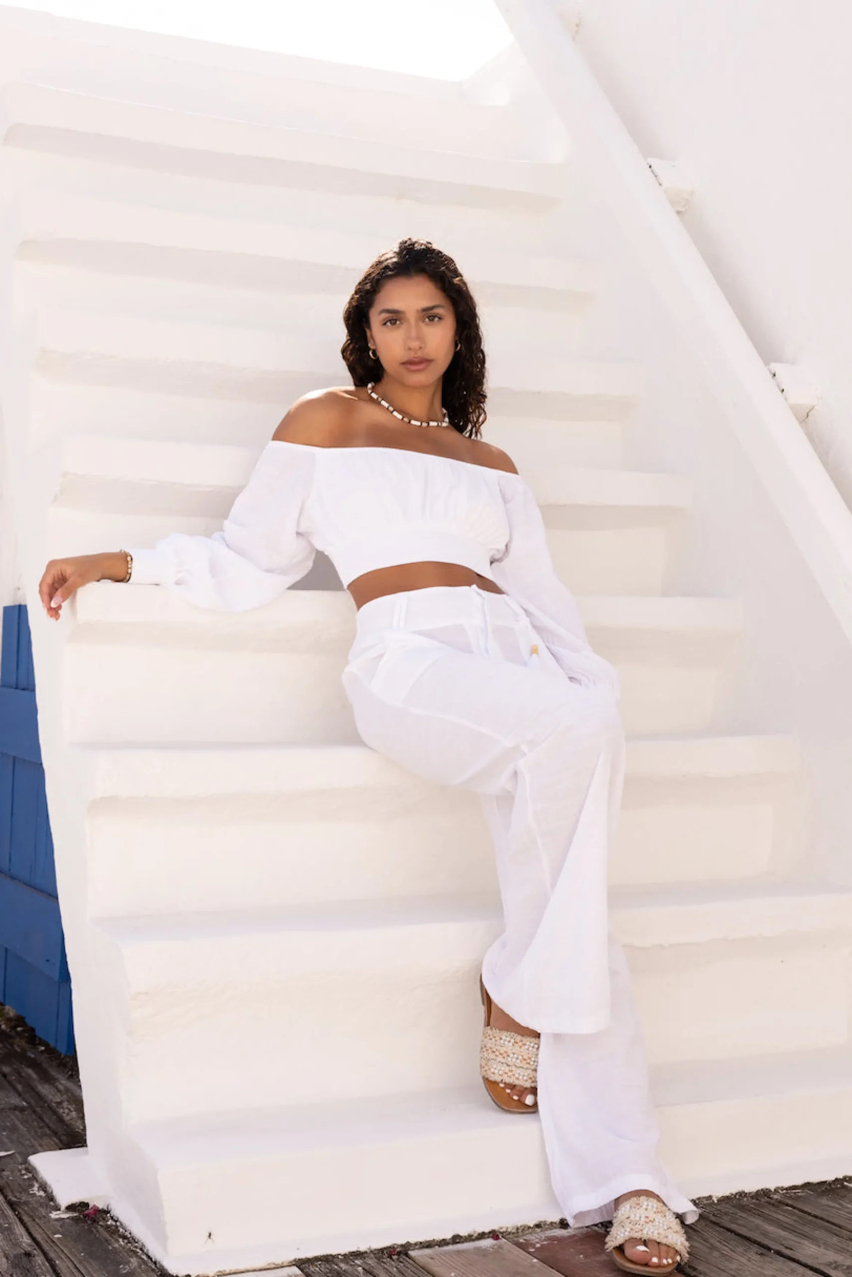 Roma Top|Blanco By Nature Clearance