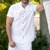 Safari Button Down Shirt|Blanco By Nature Sale