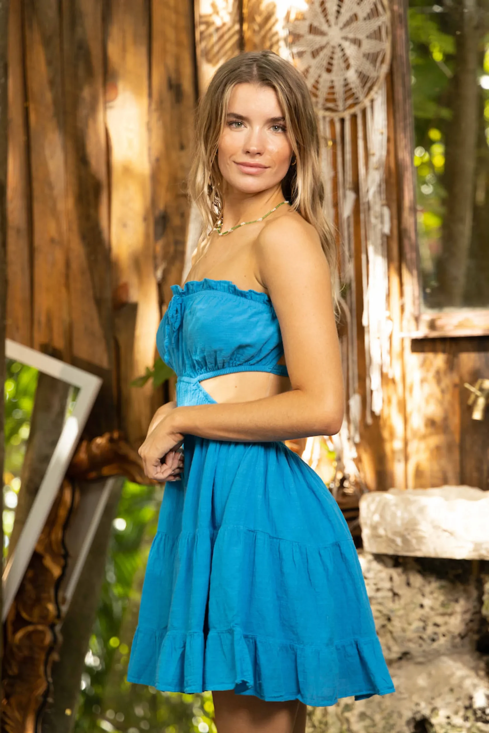 Salma Dress|Blanco By Nature New