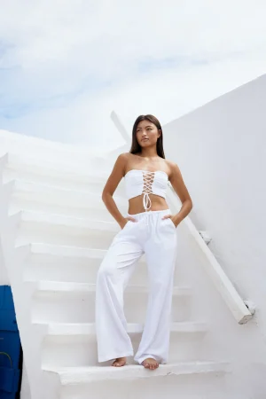 Seona Top|Blanco By Nature Clearance