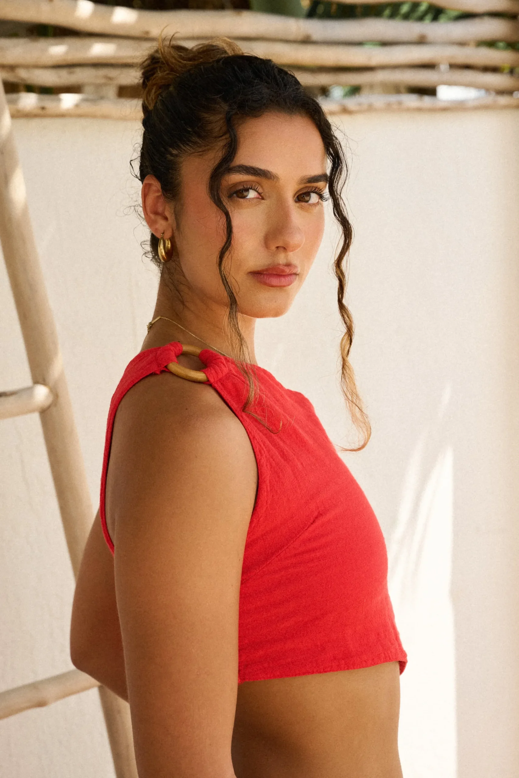 Silvia Top|Blanco By Nature Outlet