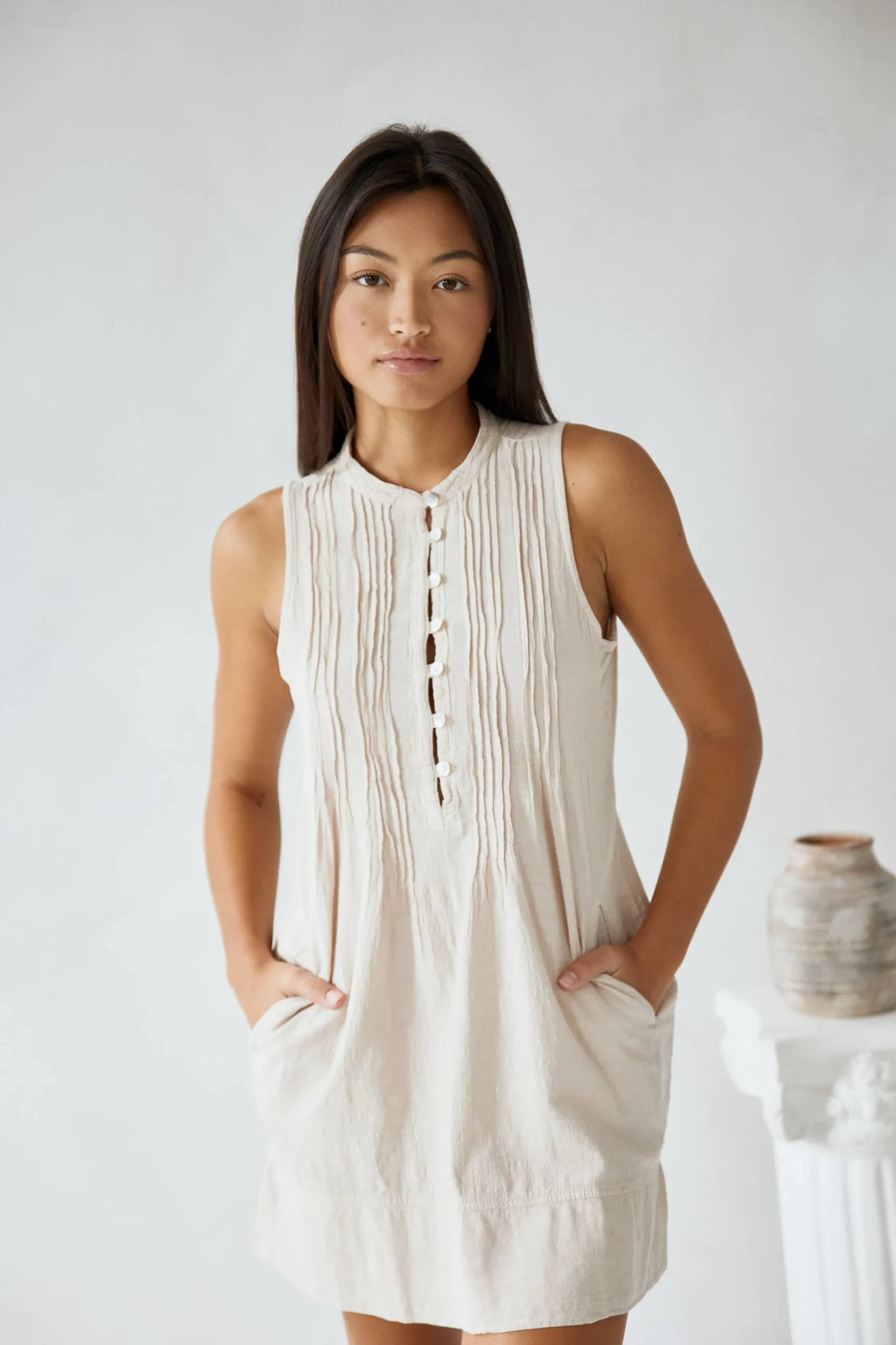 Suza Dress|Blanco By Nature Outlet