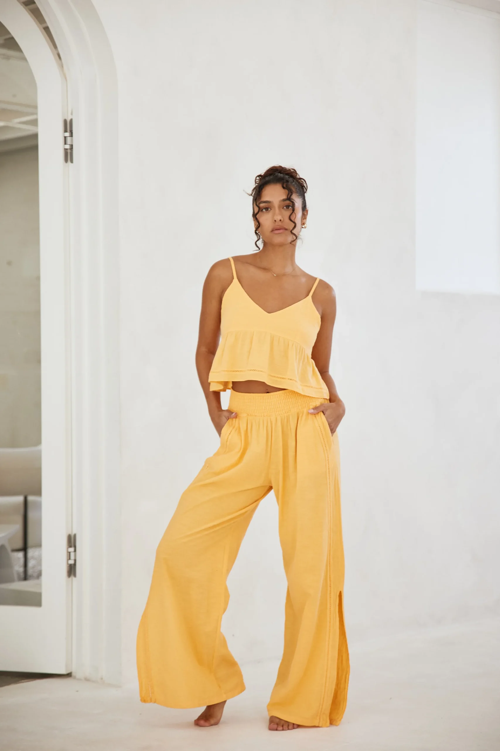 Viola Top|Blanco By Nature Hot