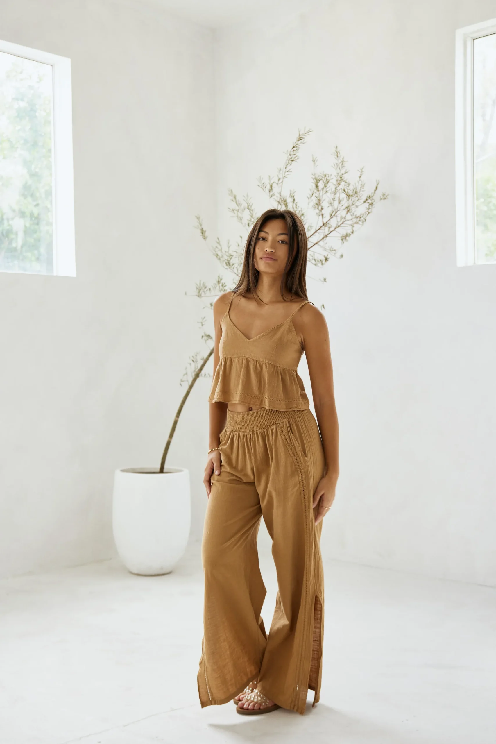 Viola Top|Blanco By Nature Hot