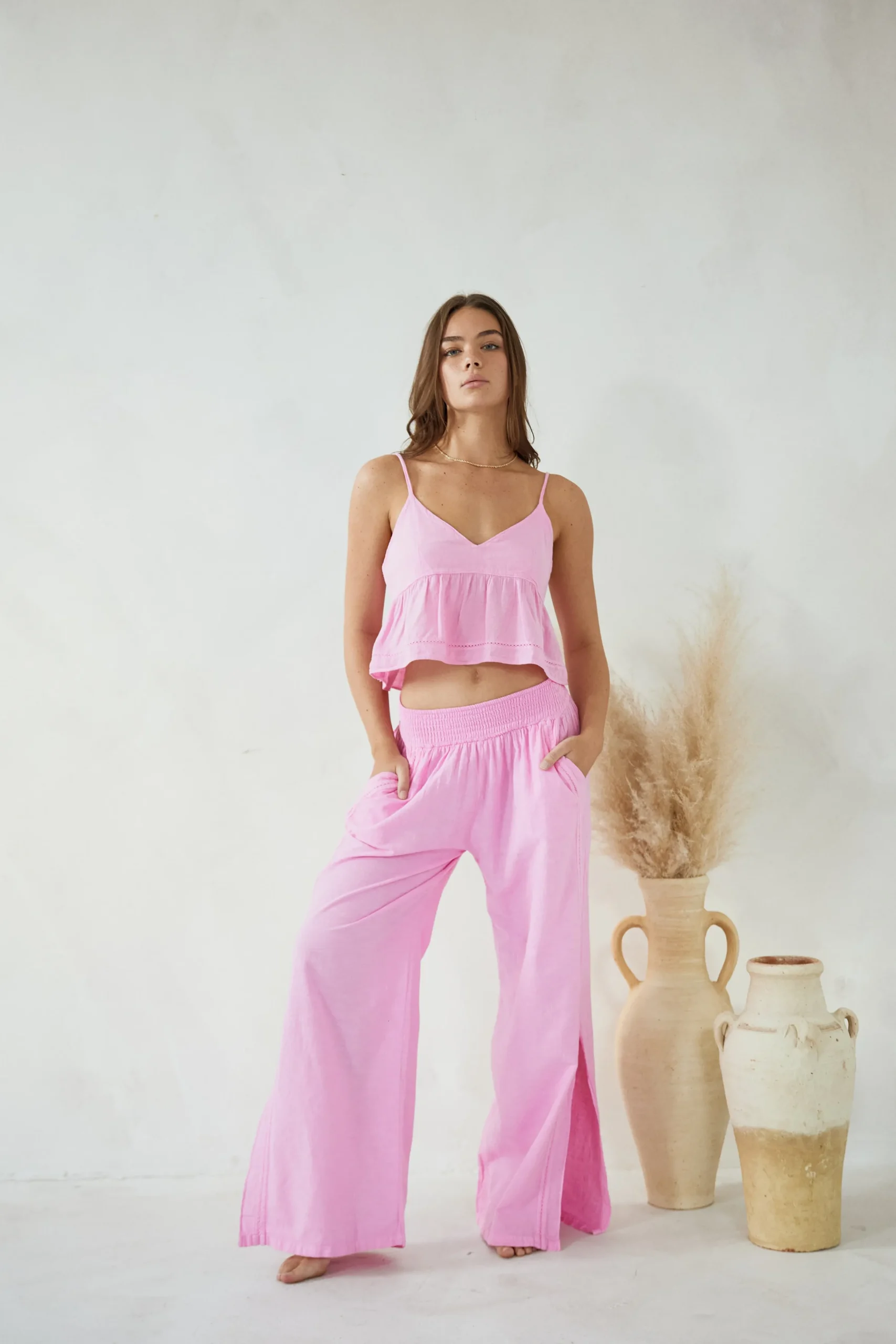 Viola Top|Blanco By Nature Hot