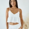 Viola Top|Blanco By Nature Hot