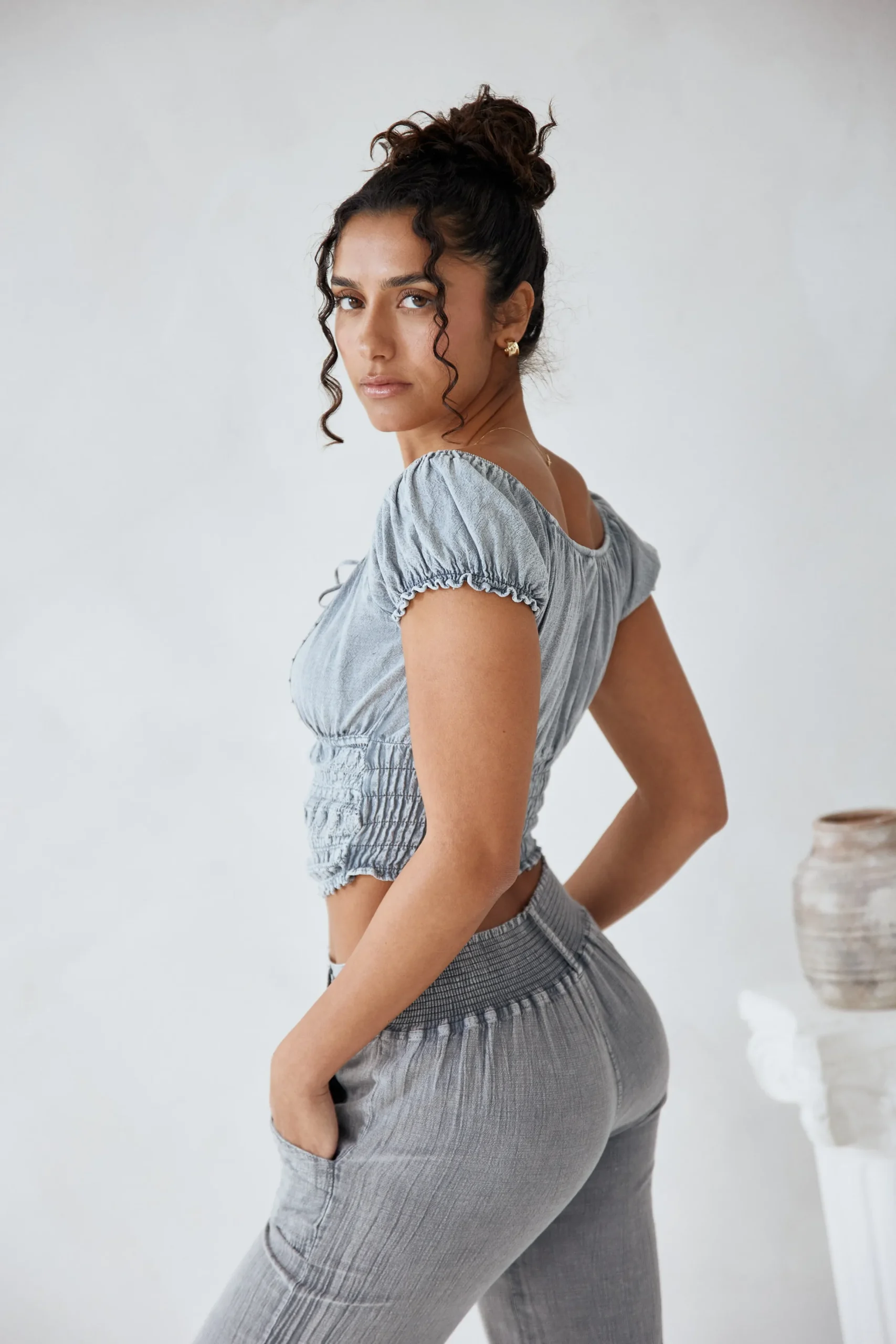 Zia Top|Blanco By Nature Discount