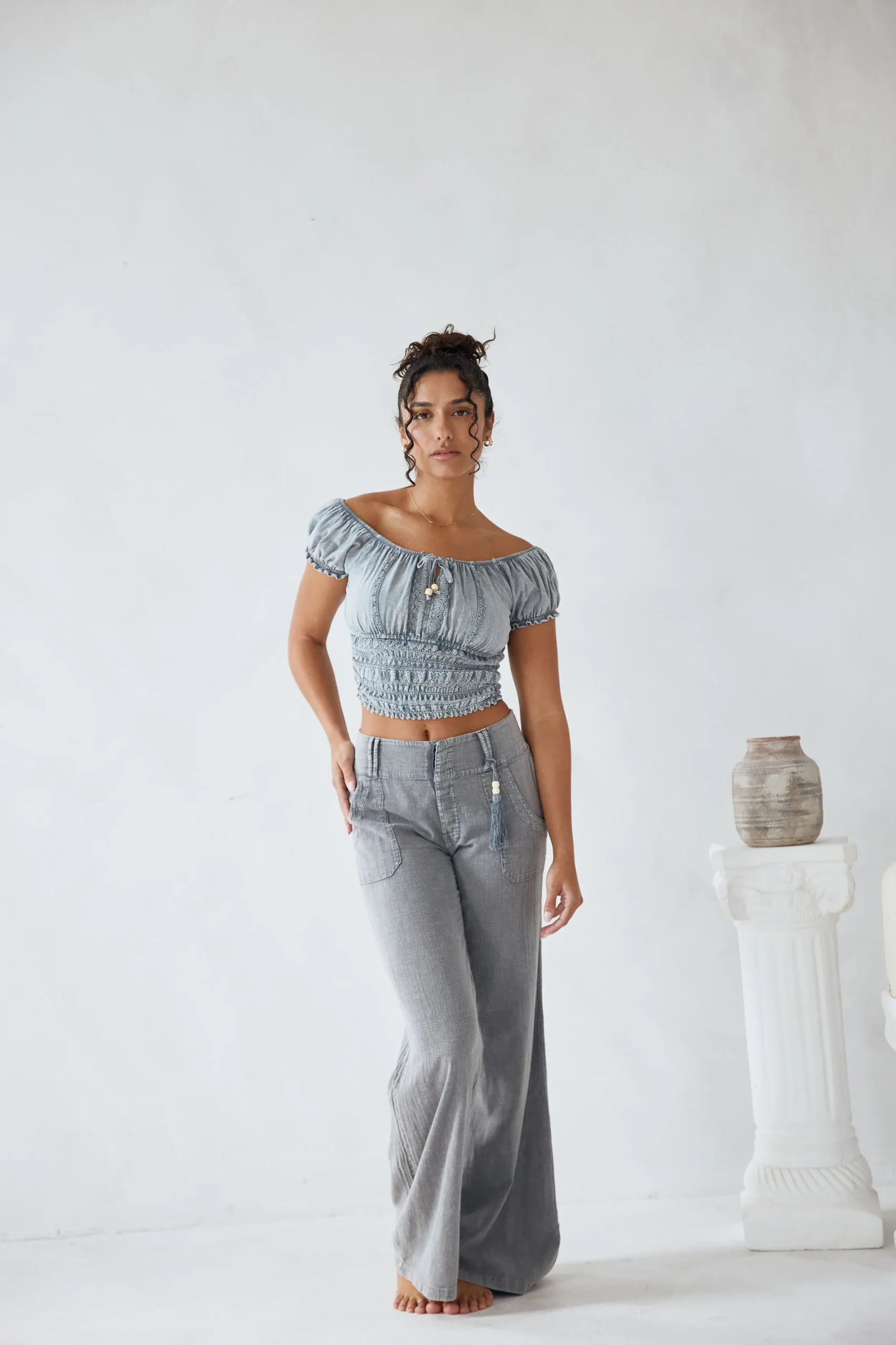 Zia Top|Blanco By Nature Discount