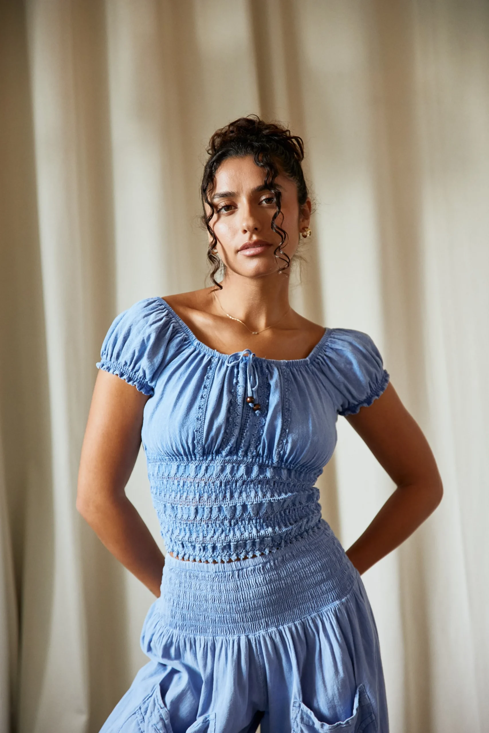 Zia Top|Blanco By Nature Discount